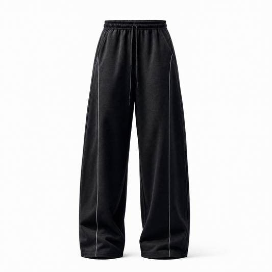 Unisex Heavyweight Barrel Leg Sweatpants
