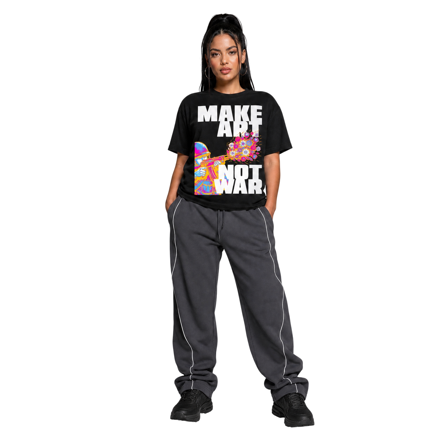 Make Art Soldier Tee